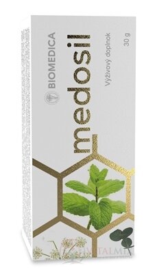 BIOMEDICE MEDOSIL včelí med květový pastový, 1x30 g
