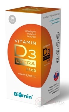 BIOMIN VITAMIN D3 EXTRA cps (5600 IU) 1x30 ks