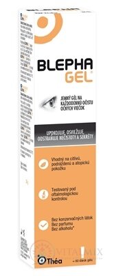 Blephagel sterilní gel na hygienu víček a řas 1x30 g