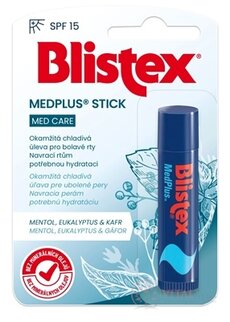Blistex MEDPLUS STICK SPF 15 balzám na rty, tyčinka 1x4,25 g