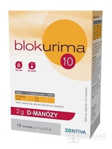 Blokurima 2 g D-manosa sáčku 1x10 ks