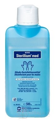 BODE Sterillium med dezinfekční přípravek na ruce, 1x500 ml