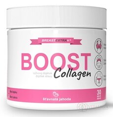 BreastExtra BOOST Collagen prášek, příchuť šťavnatá jahoda (310,5 g) 1x30 dávek
