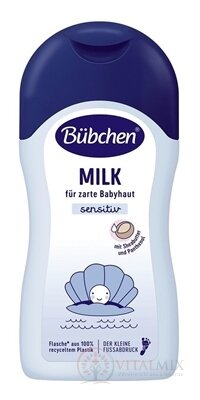 BUBCHEN TĚLOVÉ MLÉKO s bambuckým máslem a slunečnicovým olejem 1x400 ml