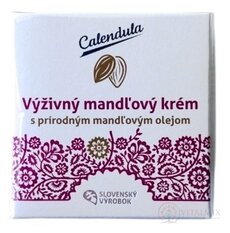 Calendula VÝŽIVNÝ MANDLOVÝ KRÉM na suchou a citlivou pleť 1x40 ml