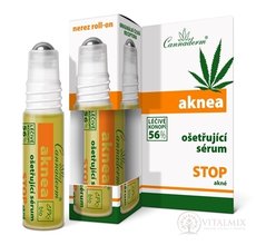 Cannaderm Aknea ošetřující sérum na akné, roll-on, 1x5 ml