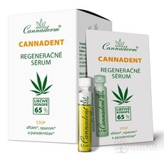 Cannaderm Cannadent regenerační sérum na afty a opary 10x1,5 ml