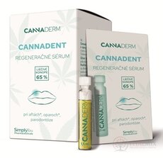 Cannaderm Cannadent regenerační sérum na afty a opary 10x1,5 ml