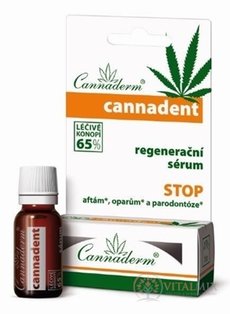 Cannaderm Cannadent regenerační sérum na afty a opary 1x5 ml