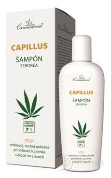 Cannaderm Capillus šampon seborea 1x150 ml