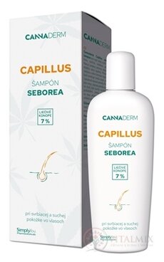 Cannaderm Capillus šampon seborea 1x150 ml