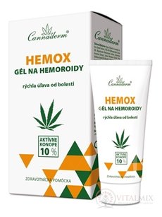 Cannaderm HEMOX gel na hemoroidy 1x40 g