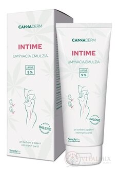 Cannaderm intimní mycí emulze pro intimní hygienu 150 + 50 zdarma (200 ml)
