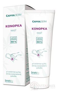 Cannaderm Konopka mast Promašťující (inov.16) 1x75 g