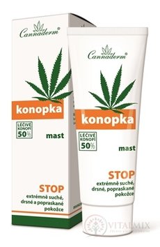 Cannaderm Konopka mast Promašťující (inov.16) 1x75 g