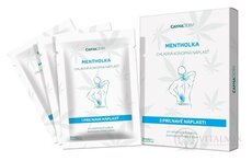 Cannaderm MENTHOLKA chladivá konopná náplast 1x3 ks