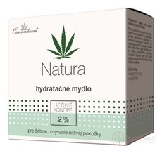 Cannaderm NATURA hydratační mýdlo citlivá pokožka 1x100 g