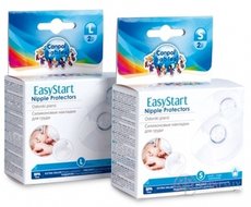 Canpol Babies EasyStart Premium Chrániče vel. L prsních bradavek, tvarované, silikon, 1x2 ks