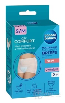 Canpol Babies Elastické kalhotky S / M mateřské - po porodu, 1x2 ks