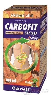 Carbofit Čárkll Baby sirup 1x100 ml