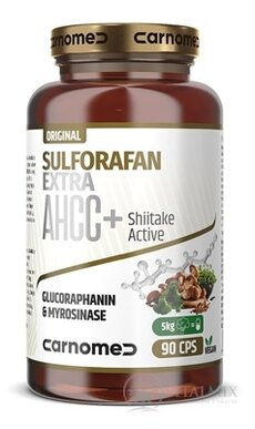 CarnoMed Sulforafan EXTRA AHCC+ cps 1x90 ks