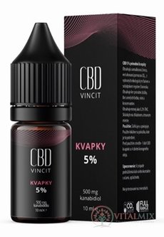 CBD Vinca kapky 5% 1x10 ml