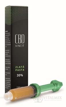 CBD Vinca zlatá pasta 30% 1x5 ml
