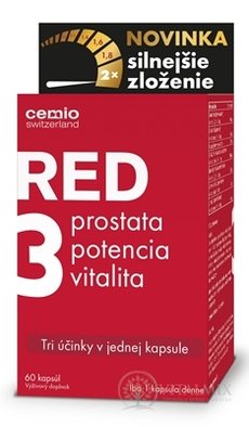 Cemio RED3 cps silnější složení 1x60 ks