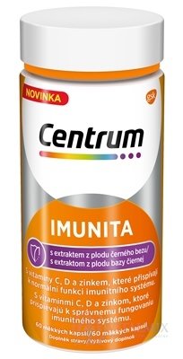 CENTRUM IMUNITA cps s extraktem z černého bezu 1x60 ks