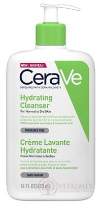 CeraVe HYDRATAČNÍ ČISTICÍ EMULZE na normální až suchou pokožku (MB096000) 1x473 ml