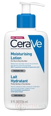 CeraVe HYDRATAČNÍ MLÉKO na suchou až velmi suchou pokožku (MB094800) 1x236 ml