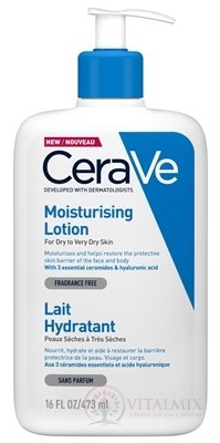 CeraVe HYDRATAČNÍ MLÉKO na suchou až velmi suchou pokožku (MB096600) 1x473 ml