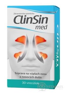 CLIN SIN med na výplach nosu, sáčky 1x30 ks