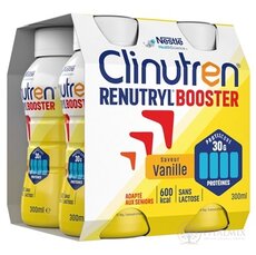 Clinutren RENUTRYL BOOSTER sol, vanilková příchuť 4x300 ml (1200 ml)