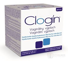 CLOGIN vaginální výplach sol vag (inov.2021) 5x100 ml