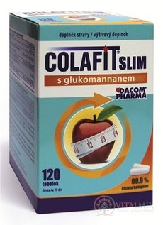 COLAFIT SLIM s Glukomannan cps 1x120 ks