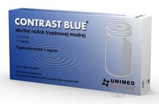 CONTRAST BLUE sterilní nitrooční roztok trypanové modři, 1x0,5 ml + 1x kanyla, 1x1 set