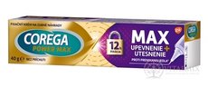 COREGA POWER MAX UPEVNĚNÍ + UTĚSNĚNÍ fixační krém na zubní náhrady, bez příchutě 1x40 g