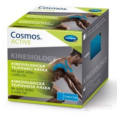 Cosmos ACTIVE kineziologického tejpovací páska modrá (5cm x 5m) 1x1 ks