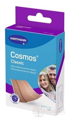 COSMOS Pevná náplast na rány, ekonomické varianty (1m x 6cm) 1x1 ks