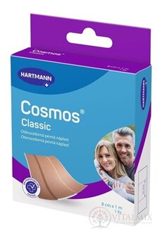 COSMOS Pevná náplast na rány, (1m x 8cm) 1x1 ks