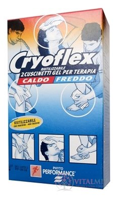 CRYOFLEX studený / teplý obklad gelový (27x12cm) 1x2 ks