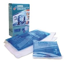 CryoSat FARMA gelové polštářky (studený nebo teplý obklad) 12x12 cm, 27x12 cm 1x2 ks