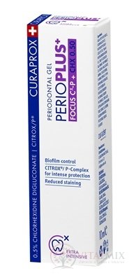 CURAPROX Perio Plus Focus CHX 0,50% zubní gel 1x10 ml