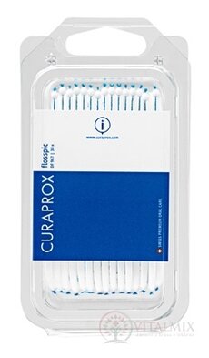 CURAPROX ŠABLIČKY DF 967 párátko s vloženou dentální nití 1x30 ks