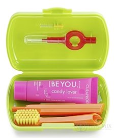 CURAPROX Travel set zelený (1x zubní kartáček, 2x mezizubní kartáček CPS, 1x zubní pasta 10 ml) 1x1 set