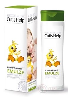 CutisHelp mimi konopná mycí emulze 1x200 ml