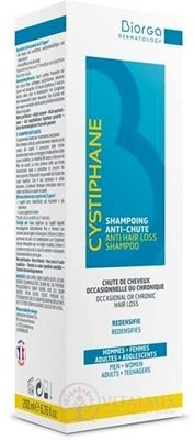 Cystiphane BIORGA Šampon proti vypadávání vlasů 1x200 ml