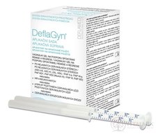 DeflaGyn aplikační souprava vaginální gel 150 ml + 2 aplikátory, 1x1 set