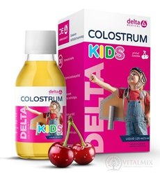 DELTA COLOSTRUM KIDS Třešeň tekuté 1x125 ml